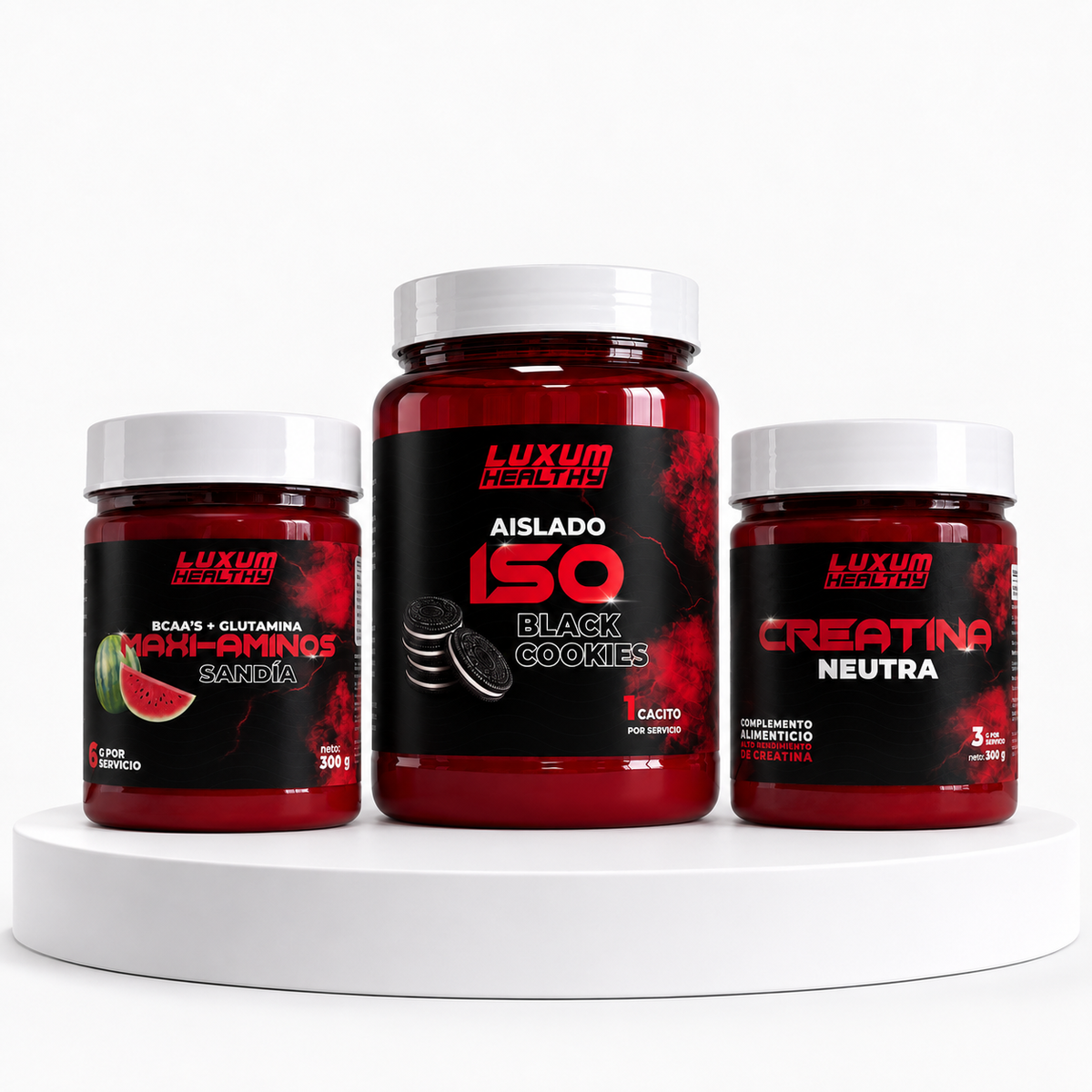 PROTEINA ISO + BCAA + CREATINA