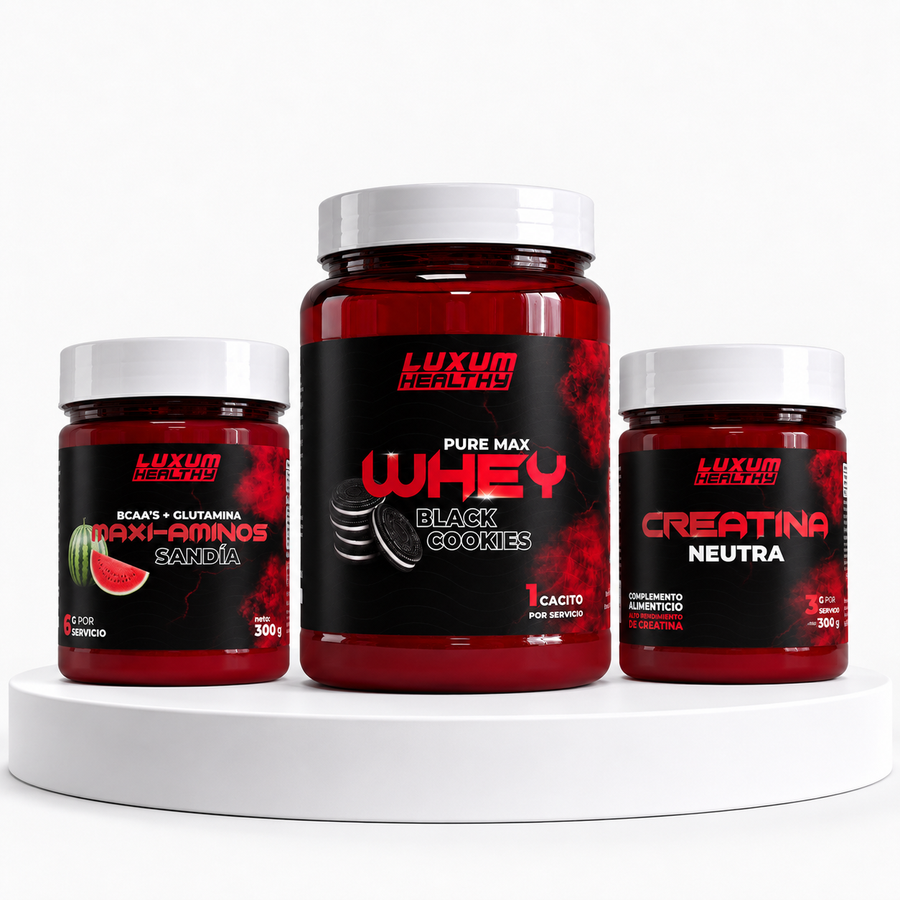 PROTEINA WHEY + BCAA + CREATINA