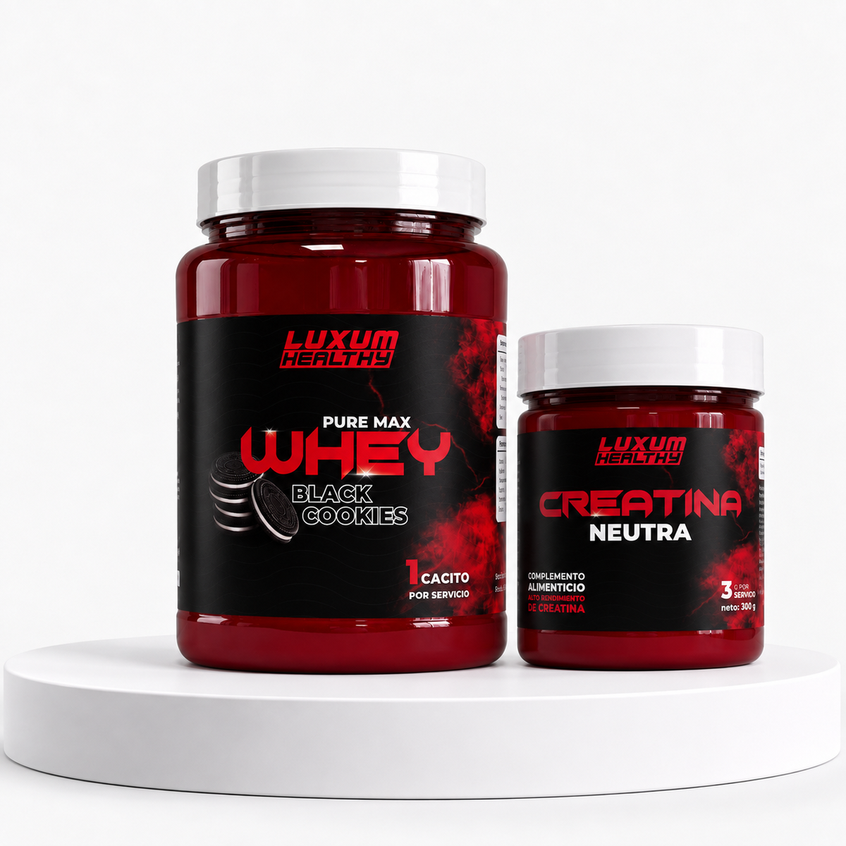 PROTEINA WHEY + CREATINA (PACK VOLUMEN)